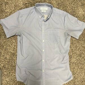 Mizzen + Main Shirt Adult Large Button Up Leeward Trim Fit Casual Men's